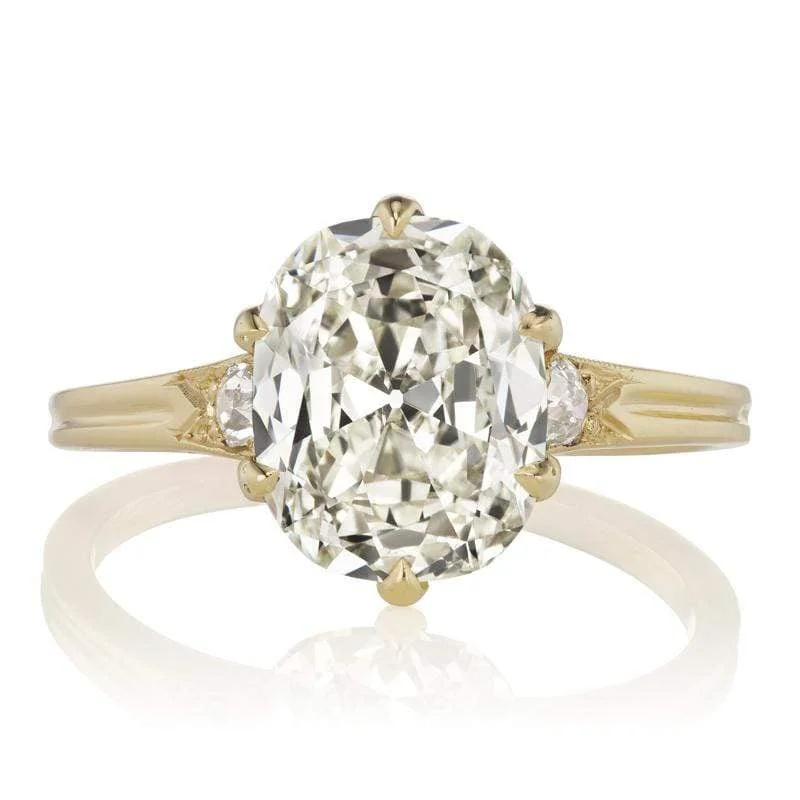 vintage engagement rings for women with diamonds for engagement-Jesalyn 2.51