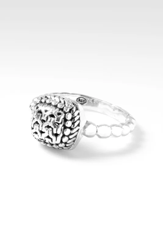 women’s wedding rings with sapphires and rubies for wedding bands-Redeemed Soul Ring™ in Chainlink