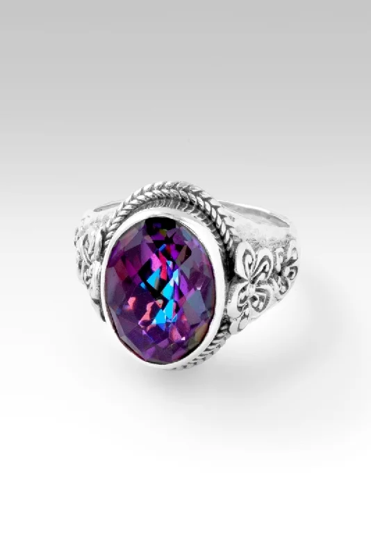 custom-made rings with diamonds for men’s wedding engagement-New Life Ring™ in Xanadu™ Mystic Quartz