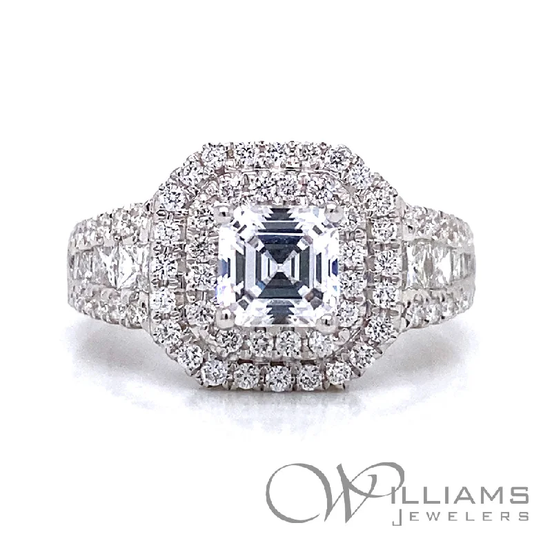 men’s wedding rings with diamonds and sapphires for engagement bands-Williams Signature 14 Karat Diamond Engagement Ring