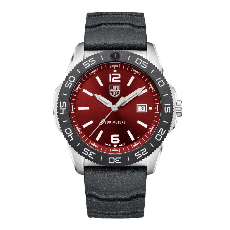 waterproof watches for men with step tracking and calorie monitoring -Luminox Pacific 44mm Diver Quartz Watch XS.3135