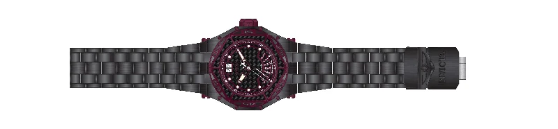 sport watches for women with GPS, heart rate, and step tracking -Band For Invicta Carbon Hawk 38936