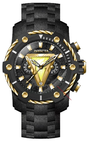 high-tech digital watches for men with customizable health and fitness tracking -Band For Invicta DC Comics 37885