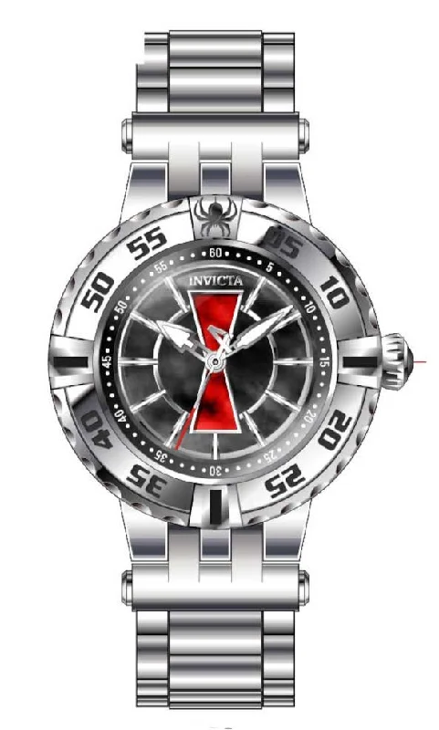 stylish watches for men with minimalist design and sleek metal bands -Band For Invicta Marvel 37836