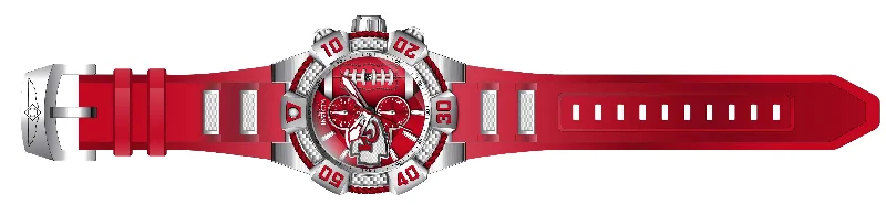 stylish women's watches with bold, oversized dials and adjustable bands -Band For Invicta NFL 41576