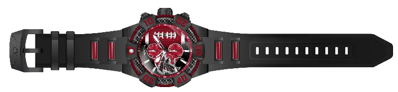 stylish men's watches with eco-friendly leather straps and precision movement -Band For Invicta NFL 41593