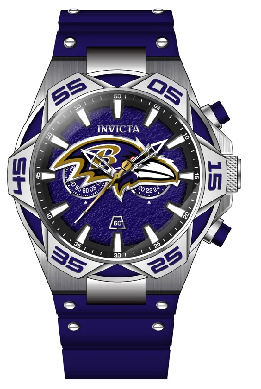 men's watches with rugged designs and precision chronograph features -Band For Invicta NFL 41763