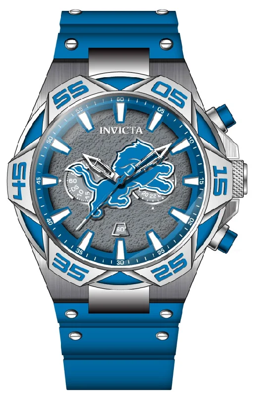 men’s watches with solar-powered movement and sleek, modern designs -Band For Invicta NFL 41768