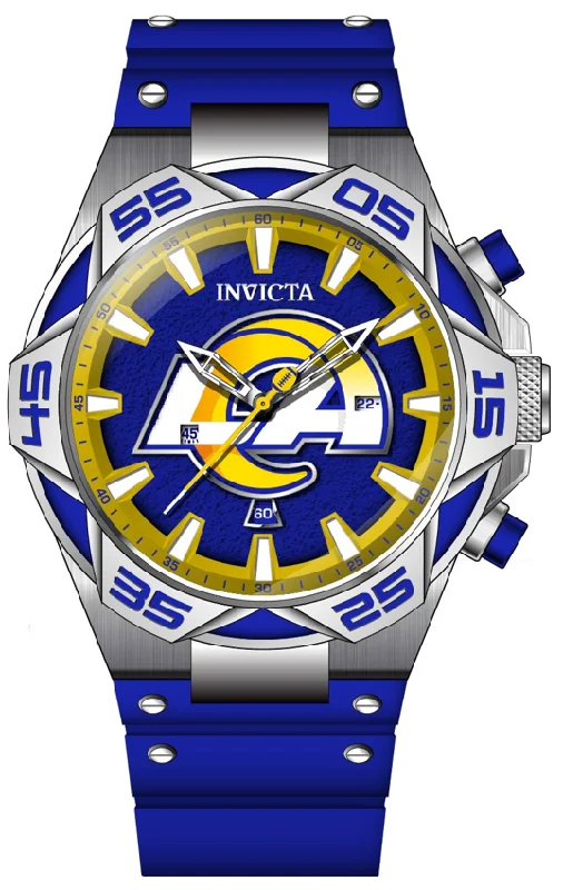 watches for men with solar-powered movement and advanced tracking apps -Band For Invicta NFL 41774