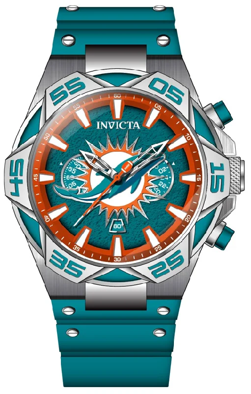 women’s watches with oversized dials and vibrant designs -Band For Invicta NFL 41775