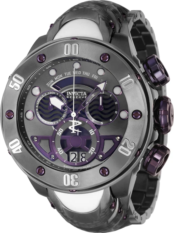 stylish men’s watches with classic round faces and sleek metal cases -Band For Kraken 38331