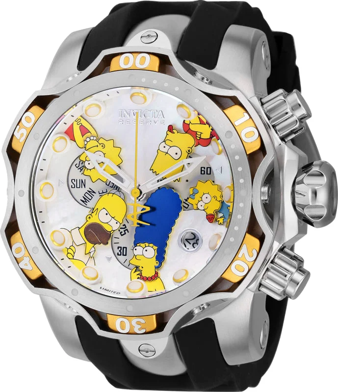 high-end watches for men with rugged designs and outdoor features -Band For Simpsons 39182