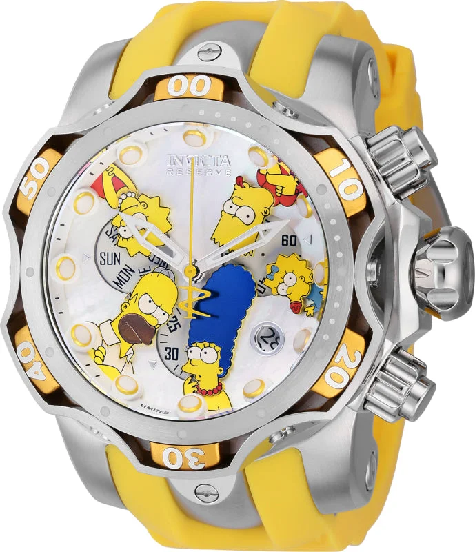 smartwatches for men with heart rate, activity tracking, and mobile notifications -Band For Simpsons 39183