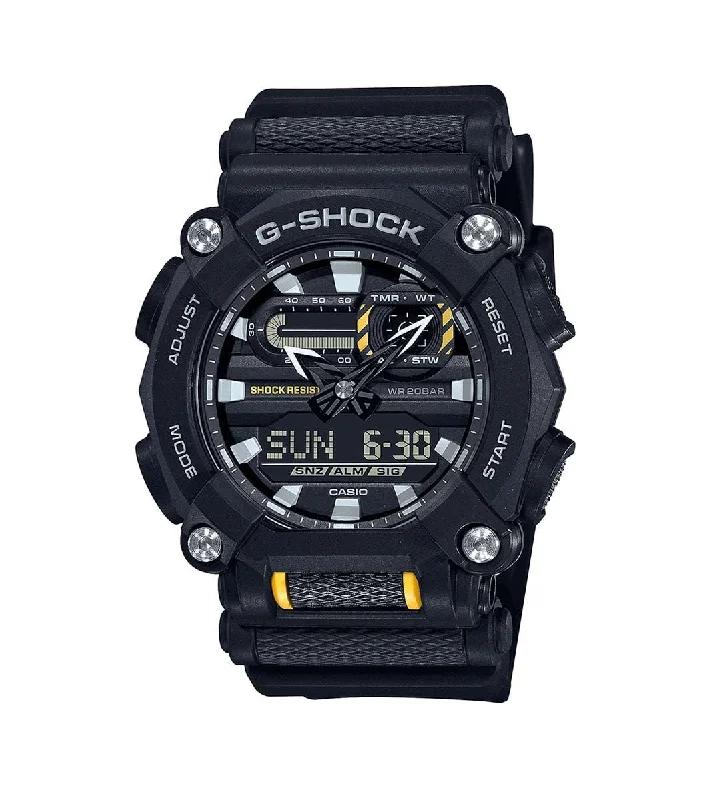 luxury watches for men with classic designs and advanced tracking features -Casio G-Shock Heavy Duty Black Watch