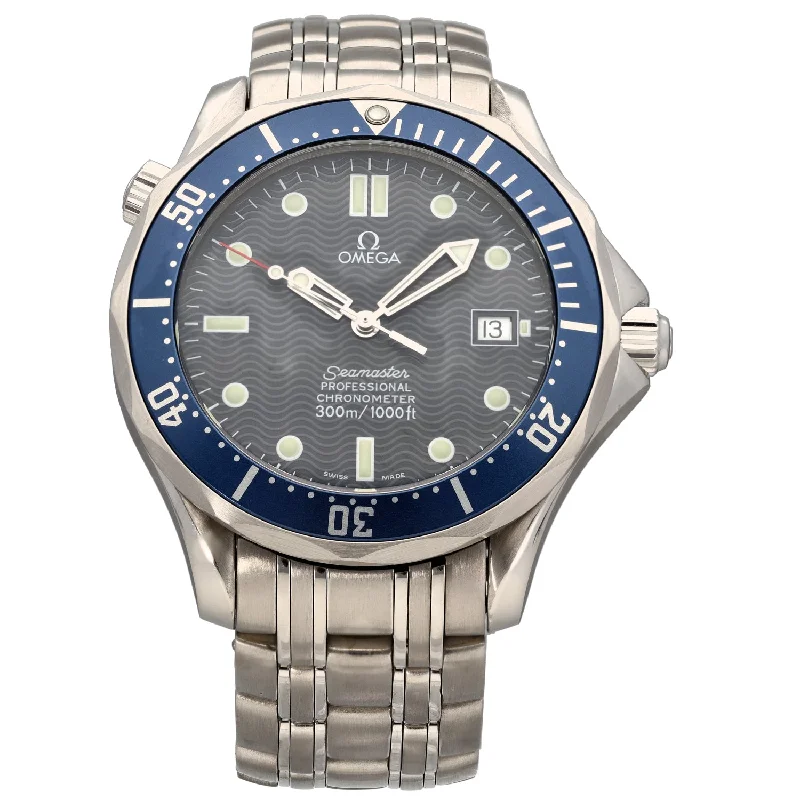 men’s watches with automatic movement and stylish leather bands -Omega Seamaster 2531.80.00 41mm Stainless Steel Watch