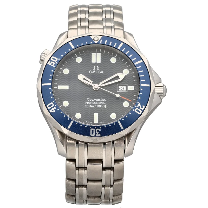 men’s watches with waterproof designs and advanced fitness functions -Omega Seamaster 2541.80.00 41mm Stainless Steel Watch