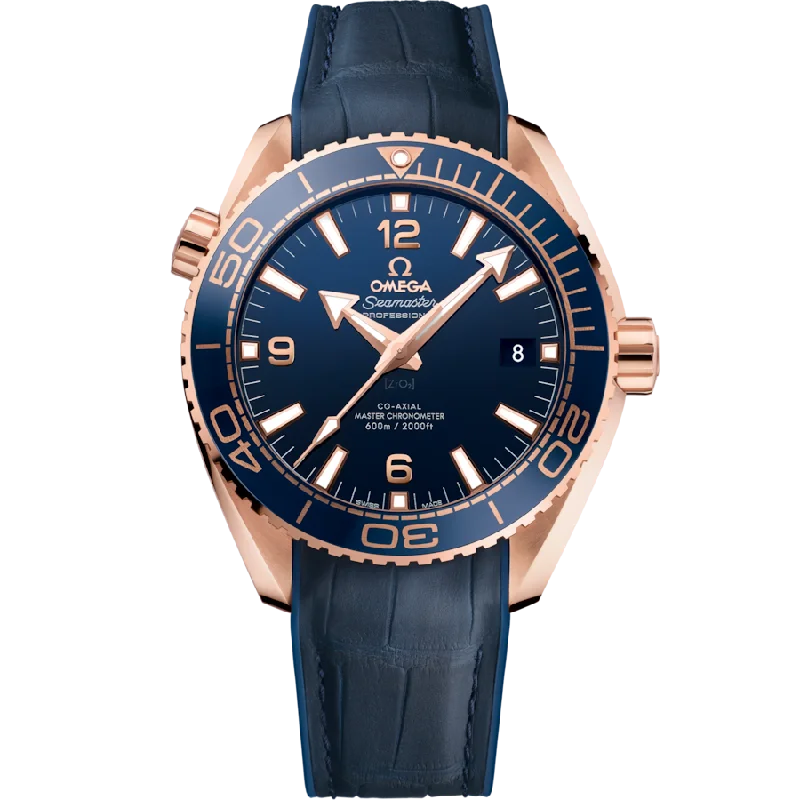 sport watches for men with customizable settings and fitness features -Omega Seamaster Blue Dial Men 44MM