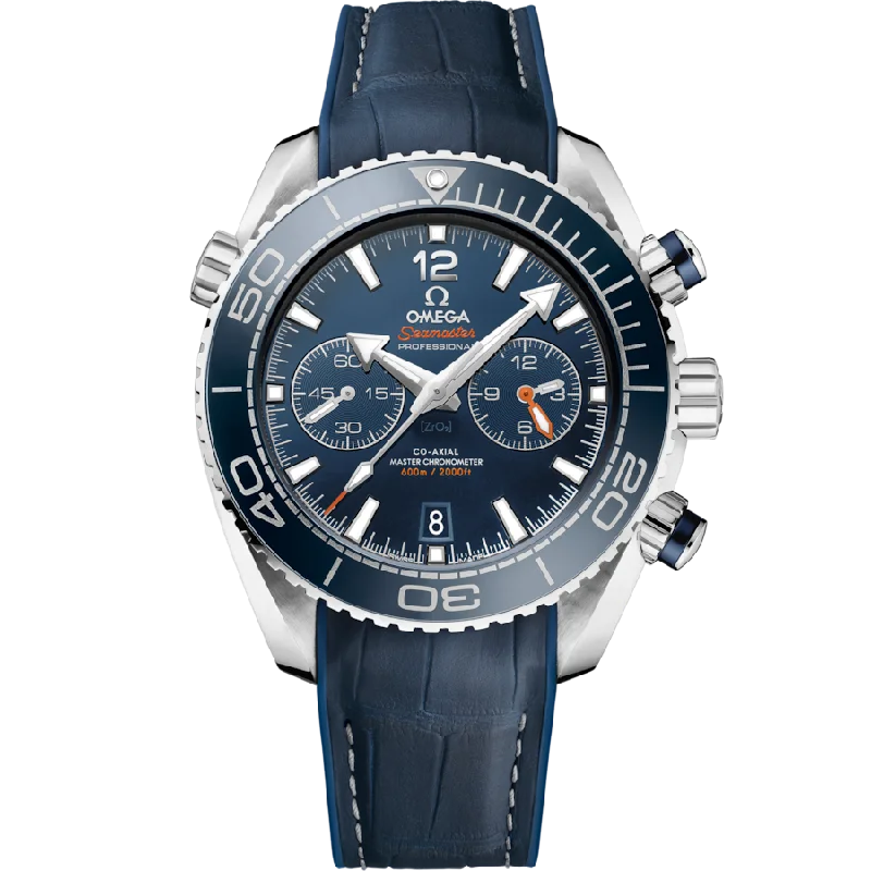 smartwatches for women with integrated fitness and sleep tracking -Omega Seamaster Blue Dial Men 46MM