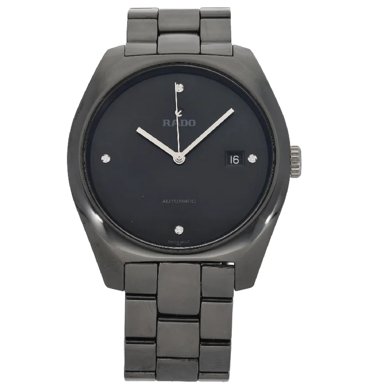 watches for women with simple, elegant designs and eco-friendly materials -Rado True 629.0506.3 41mm Ceramic Watch